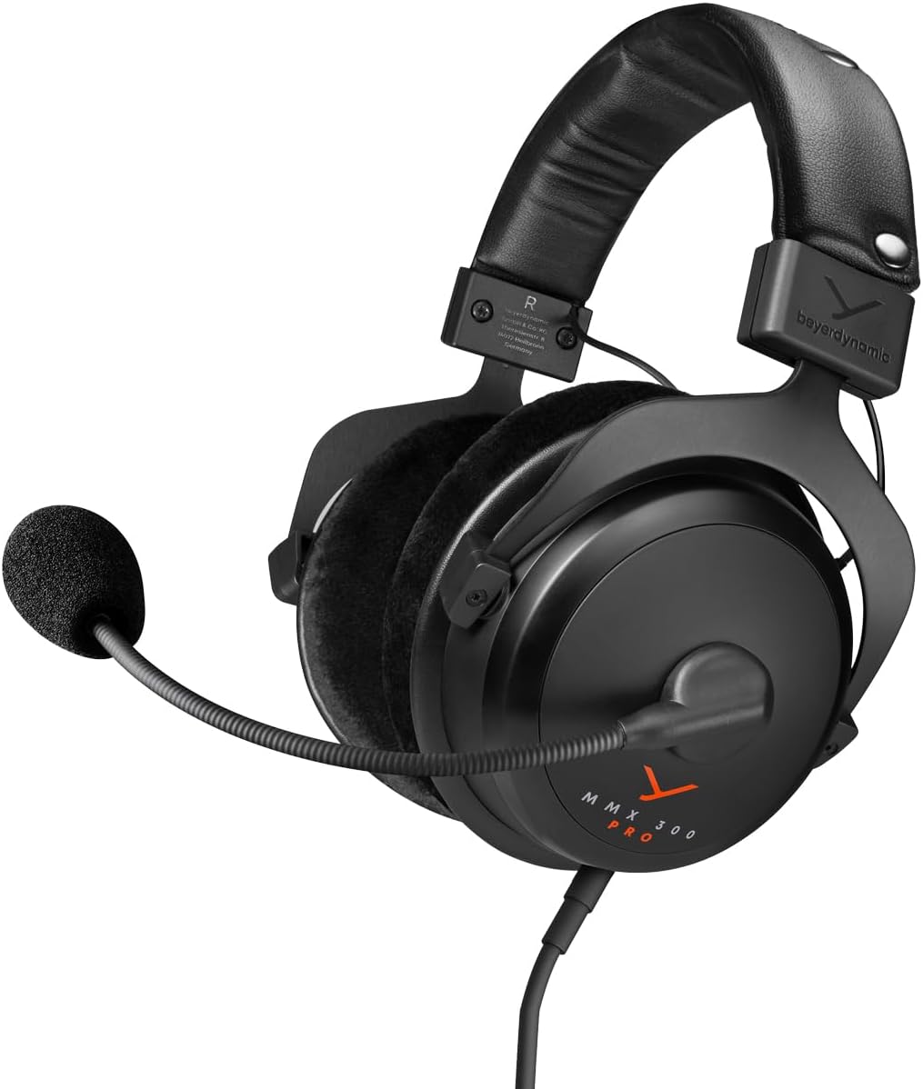 Gaming Headsets ab 150€ – Beyerdynamic MMX 330 Pro Frontansicht Testsieger