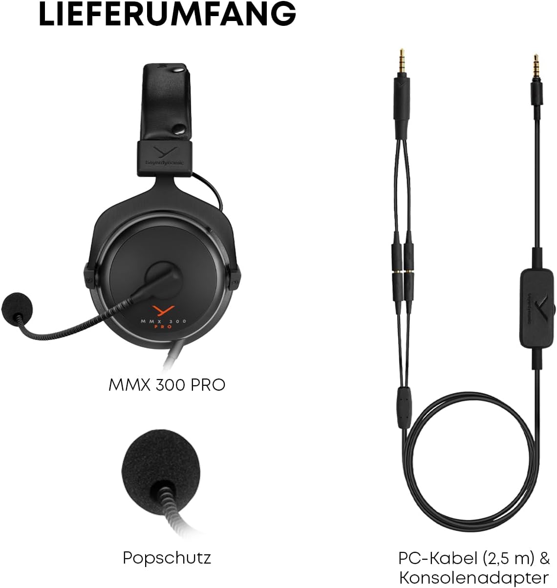 Beyerdynamic MMX 330 Pro Velour-Ohrpolster – Tragekomfort für lange Gaming-Sessions