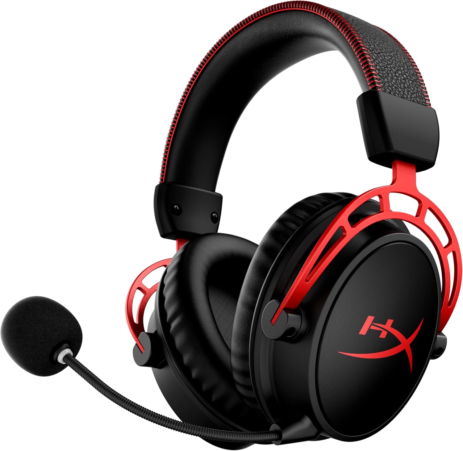Beste Wireless Gaming Headsets zwischen 50€ und 150€ – HyperX Cloud Alpha Wireless Frontansicht