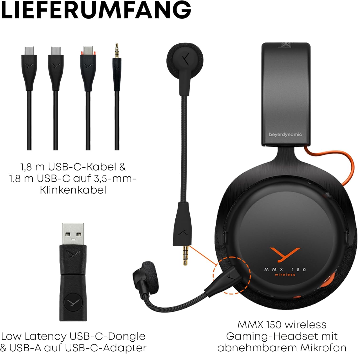 Beyerdynamic MMX 150 Wireless USB-Dongle und Bluetooth – Wireless Gaming Headsets ab 150€ 2026