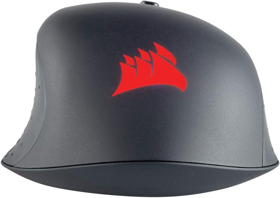 Corsair Harpoon RGB PRO Seitenansicht Gummigriffe – ergonomische Gaming Maus unter 30€