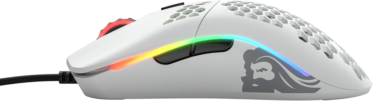 Glorious Model O Minus Paracord Kabel – Gaming Mäuse 30 bis 70 Euro mit Ascended Kabel