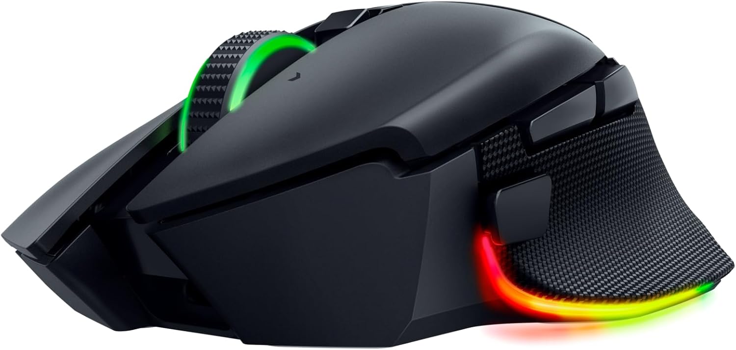 Razer Basilisk V3 Pro Hyperscroll Rad - kabellose Gaming Maus ab 70€