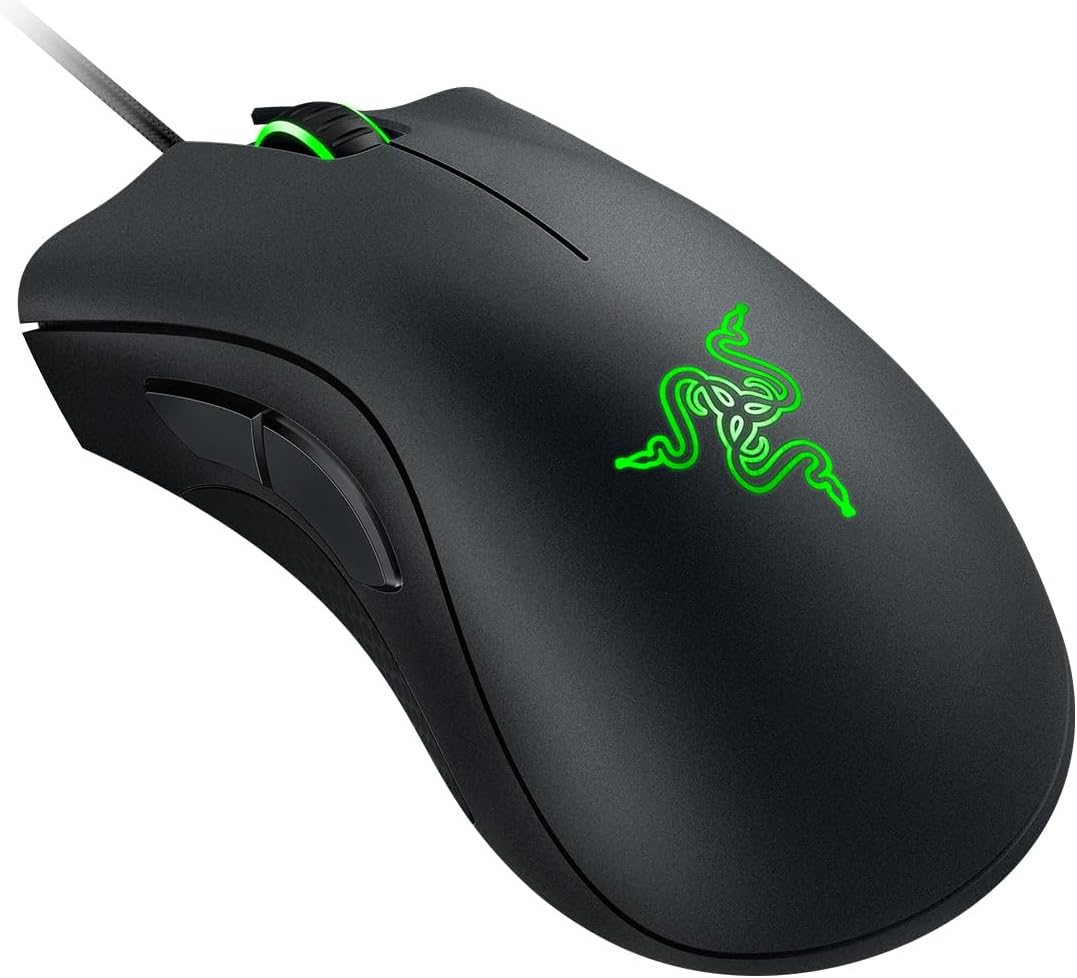 Razer DeathAdder Essential Razer Logo beleuchtet – Gaming Maus unter 30€ von Razer