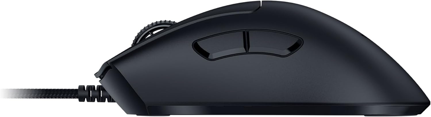 Razer DeathAdder V3 Seitenansicht ergonomisch – Gaming Maus 30 bis 70 Euro Rechtshänder