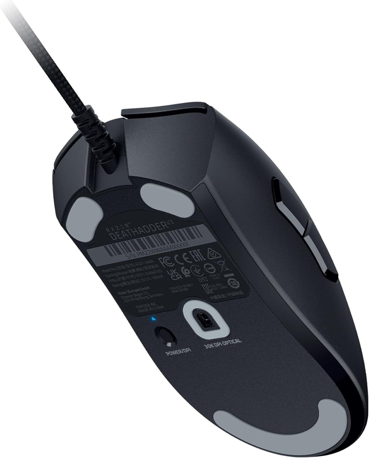 Razer DeathAdder V3 im Gaming Setup – beste kabelgebundene Gaming Maus 30 bis 70 Euro 2026
