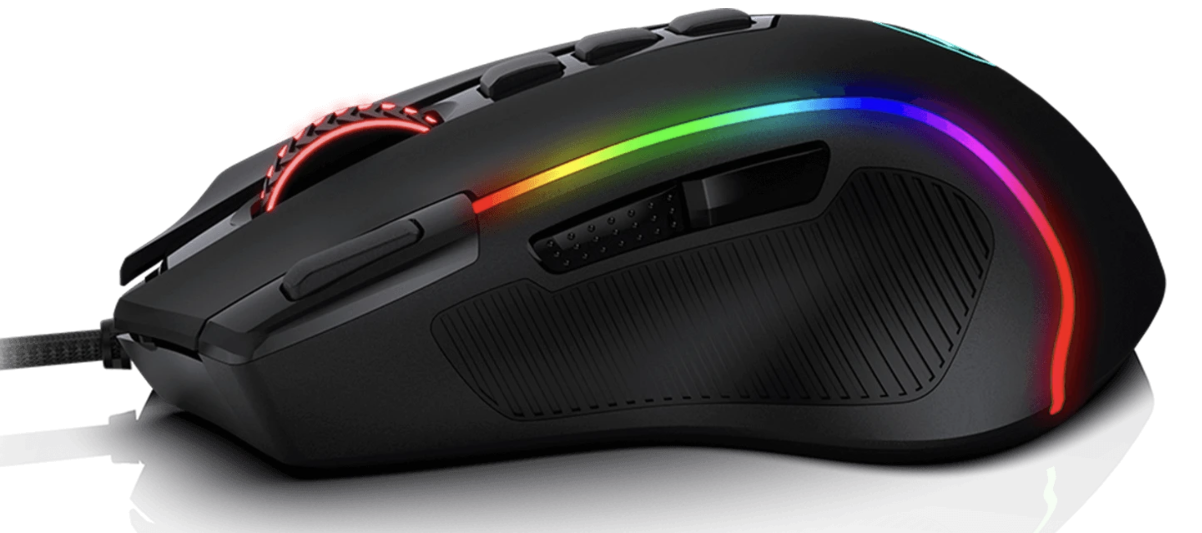 Redragon M612 Predator im Gaming Setup – günstige kabelgebundene Gaming Maus unter 30€ 2026